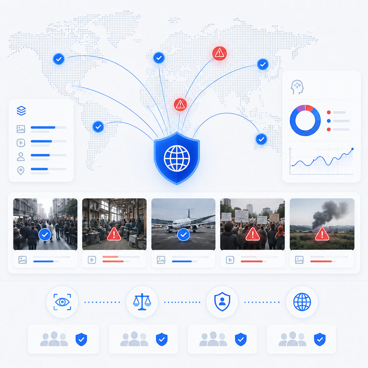 Contemporary conflicts and facial recognition